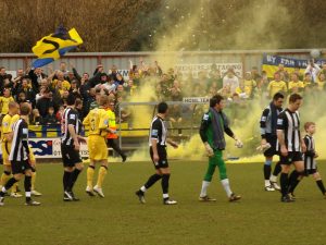 A bit of a dramatic entrance