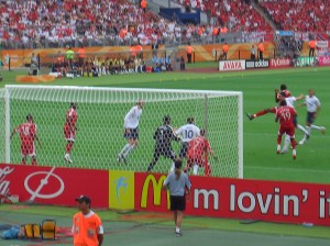 Shaka defends his goal stoutly